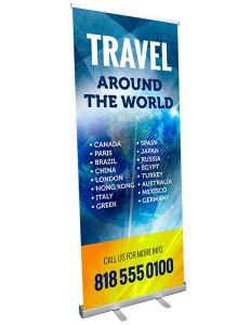 Standard Retractable Banner Stand [COMPLETE]